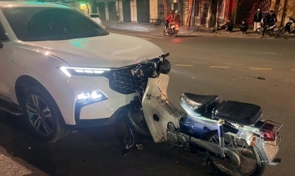 Nghị định 168 - Lỗi trừ 10 điểm GPLX: Điều khiển xe máy chạy trong hầm đường bộ không bật đèn gây TNGT