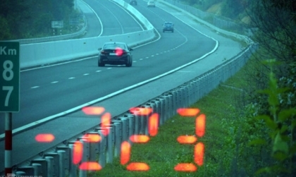 Nghị định 168 - Lỗi trừ 4 điểm GPLX ô tô: Điều khiển xe chạy quá tốc độ quy định từ trên 20 km/h đến 35 km/h