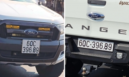 Mức phạt ô tô che biển kiểm soát