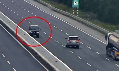 Nghị định 168 - Lỗi trừ 10 điểm GPLX ô tô: Đi ngược chiều đường cao tốc