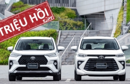 Triệu hồi Toyota Veloz và Toyota Avanza tại Việt Nam vì khung gầm thiếu mối hàn