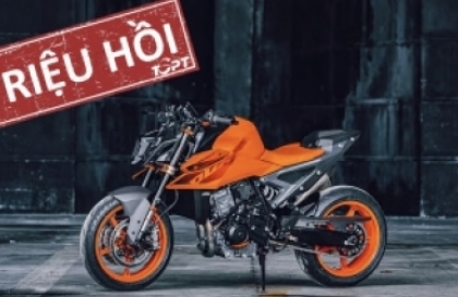 Thế giới 2 bánh: Tiếp tục triệu hồi KTM 390 Duke