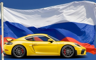 Hàng loạt mẫu xe Porsche đồng thời ngừng hoạt động đầy bí ẩn tại Nga