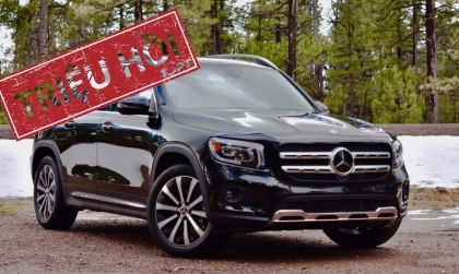 Triệu hồi Mercedes-Benz GLB do vấn đề hệ thống phanh