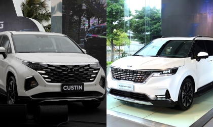 Hyundai Custin và KIA Carnival: Đại chiến MPV 7 chỗ thương hiệu Hàn Quốc tại Việt Nam