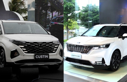 Hyundai Custin và KIA Carnival: Đại chiến MPV 7 chỗ thương hiệu Hàn Quốc tại Việt Nam