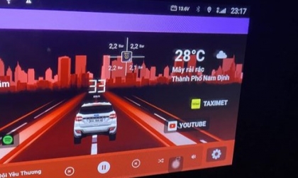 Lốp Xpander xuống khoảng 2,1 bar thì đã phải bơm chưa?