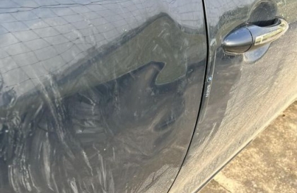 Cerato bị móp cửa thế này thì xử lý sao?