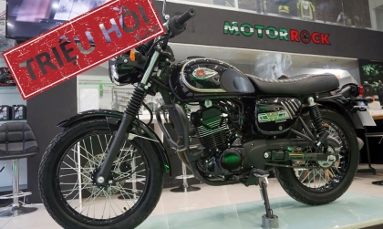 Triệu hồi Kawasaki W175 tại Việt Nam vì lỗi động cơ