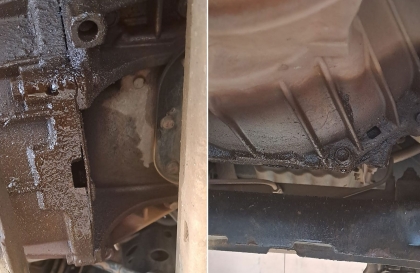 Gầm động cơ Innova bị rỉ nhớt thế này có nguy hiểm không?