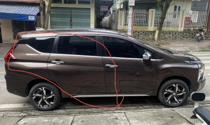 Xin cách giải quyết vụ sơn xe Xpander tại đại lý?