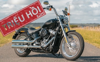 Thế giới 2 bánh: Triệu hồi Harley-Davidson Softail do lỗi giảm xóc