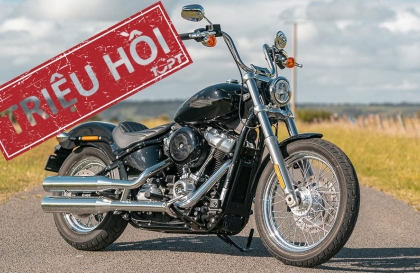 Thế giới 2 bánh: Triệu hồi Harley-Davidson Softail do lỗi giảm xóc