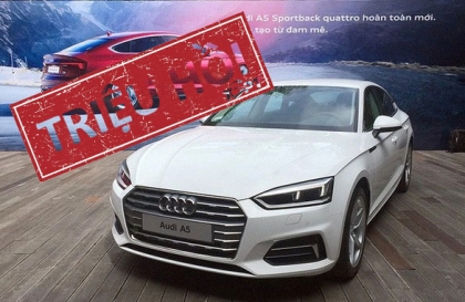 Audi triệu hồi 20 xe tại Việt Nam