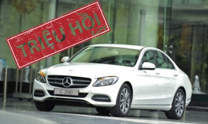 Triệu hồi hơn 3.200 Mercedes-Benz tại Việt Nam