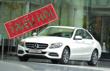 Triệu hồi hơn 3.200 Mercedes-Benz tại Việt Nam