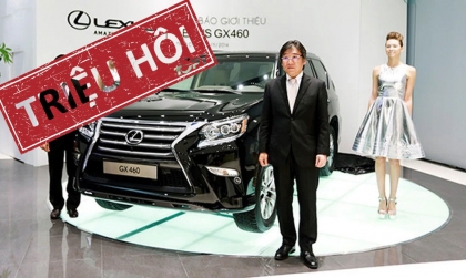 Toyota Việt Nam triệu hồi Lexus GX460 tại Việt Nam vì lỗi túi khí