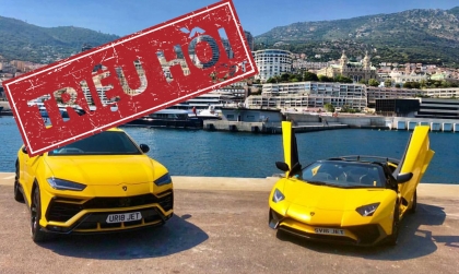 Lamborghini liên tiếp triệu hồi xe tại Việt Nam