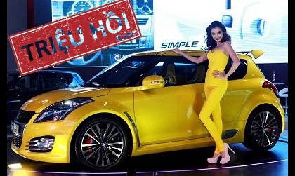 Suzuki Việt Nam triệu hồi Swift