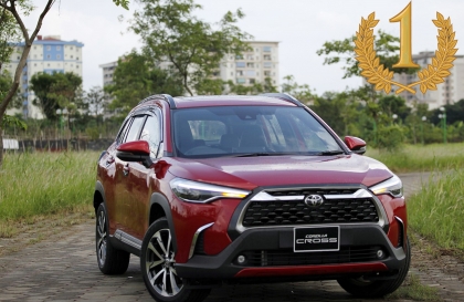 Thị trường ô tô Việt Nam tháng 8/2023: Phân khúc Urban SUV - Toyota Corolla Cross thống trị