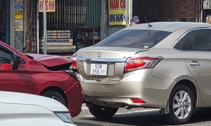 Ảnh TNGT:  Honda City 72A 68853 lĩnh đủ vì không tập trung