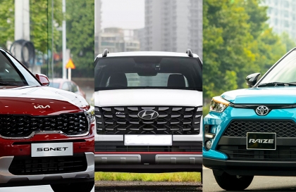 Bộ ba A-SUV tại Việt Nam: Hyundai Venue, KIA Sonet và Toyota Raize, mẫu xe nào cho bạn?