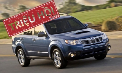 Triệu hồi Subaru Forester tại Việt Nam