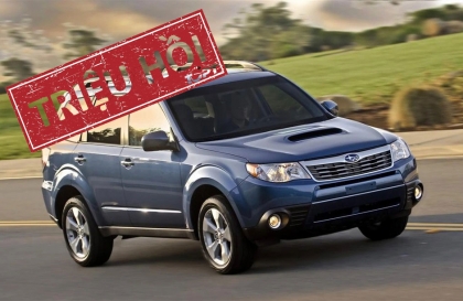 Triệu hồi Subaru Forester tại Việt Nam