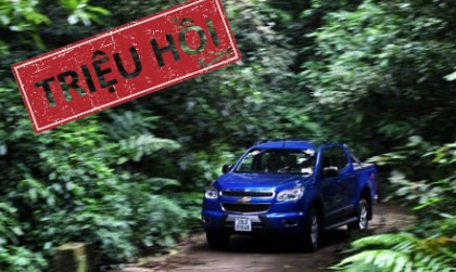 Sau Cruze, đến lượt Chevrolet Colorado bị triệu hồi