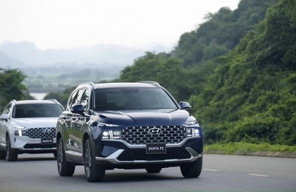 Bảng giá xe Hyundai tháng 5/2024: Hyundai Santa Fe được giảm giá tới 100 triệu đồng