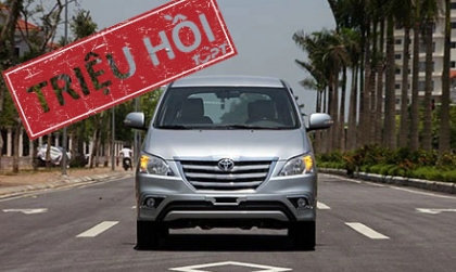 Toyota triệu hồi hơn 760 chiếc Innova tại Việt Nam