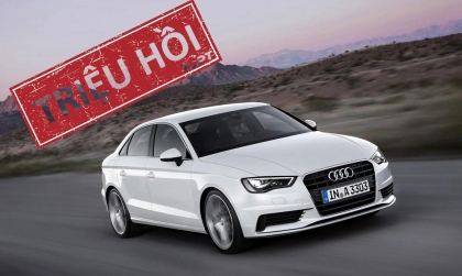 Triệu hồi Audi A3 tại Việt Nam