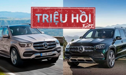 Triệu hồi Mercedes-Benz GLE và GLS do nguy cơ chết máy