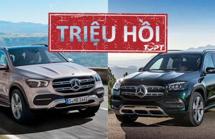 Triệu hồi Mercedes-Benz GLE và GLS do nguy cơ chết máy