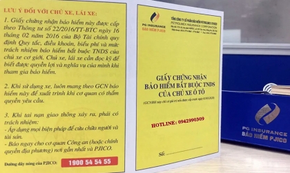 Mức phạt ô tô không có giấy chứng nhận bảo hiểm trách nhiệm dân sư bắt buộc