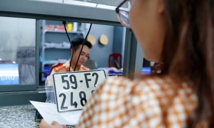 Mất bao lâu để chủ sở hữu nhận được biển số xe định danh?