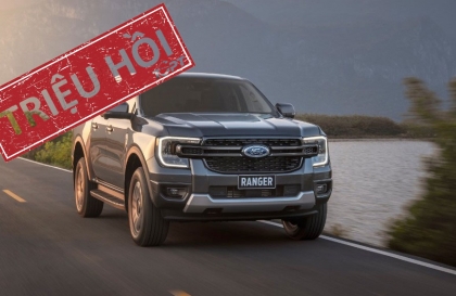 Triệu hồi Ford Ranger trên toàn cầu do lỗi trục xe