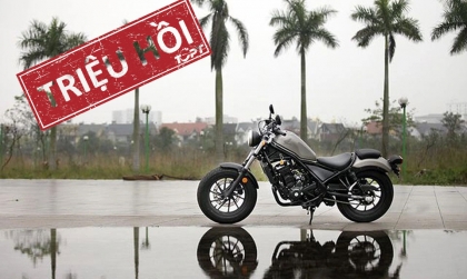 Triệu hồi hơn 2.300 chiếc Honda Rebel tại Việt Nam
