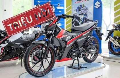 Vẫn là lỗi khung, Suzuki tiếp tục triệu hồi Raider 150