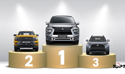 Thị trường ô tô Việt Nam tháng 5/2024: Top 10 mẫu xe bán nhiều nhất - Mitsubishi Xpander dẫn đầu nhưng Toyota góp mặt 4 mẫu