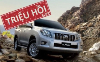 Toyota bắt đầu triệu hồi Land Cruiser Prado và Hiace tại Việt Nam