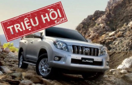 Toyota bắt đầu triệu hồi Land Cruiser Prado và Hiace tại Việt Nam