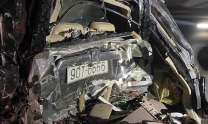 Ảnh TNGT: Honda CR-V BKS 90T 6556