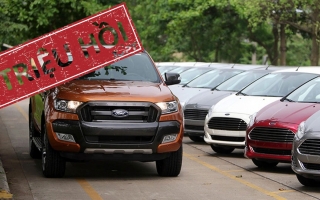 Triệu hồi Ford Ranger tại Việt Nam vì lỗi khóa ghế sau