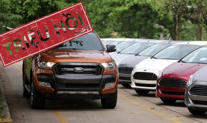 Triệu hồi Ford Ranger tại Việt Nam vì lỗi khóa ghế sau