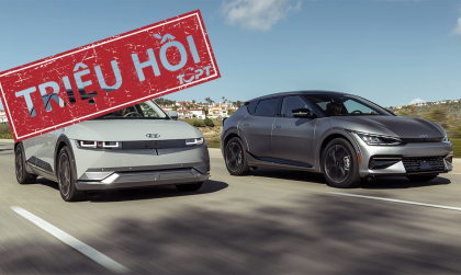Xe Xanh: Triệu hồi Hyundai Ioniq 5 và KIA EV6 do lỗi phần mềm