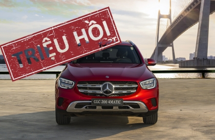 Triệu hồi Mercedes-Benz GLC tại Việt Nam vì túi khí bên nổ… chậm