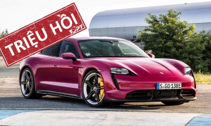 Triệu hồi Porsche Taycan vì nguy cơ hỏa hoạn từ hệ thống pin
