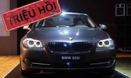 Triệu hồi xe BMW tại Việt Nam