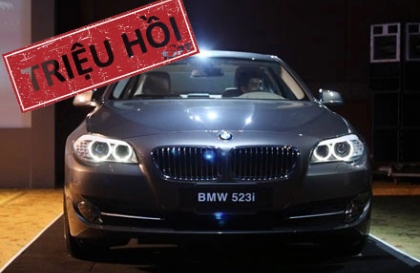 Triệu hồi xe BMW tại Việt Nam